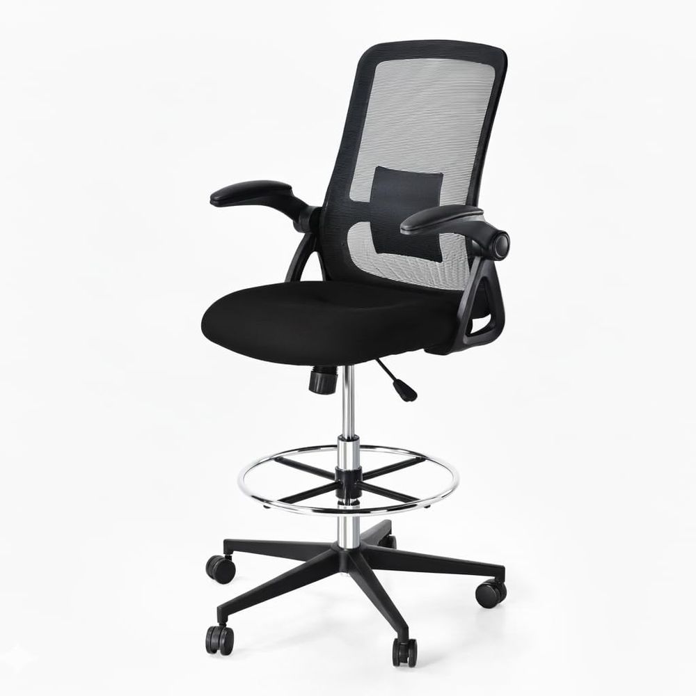 Home & Bathroom Building Products Pte Ltd - Mesh Backrest Swivel Chair with Padded