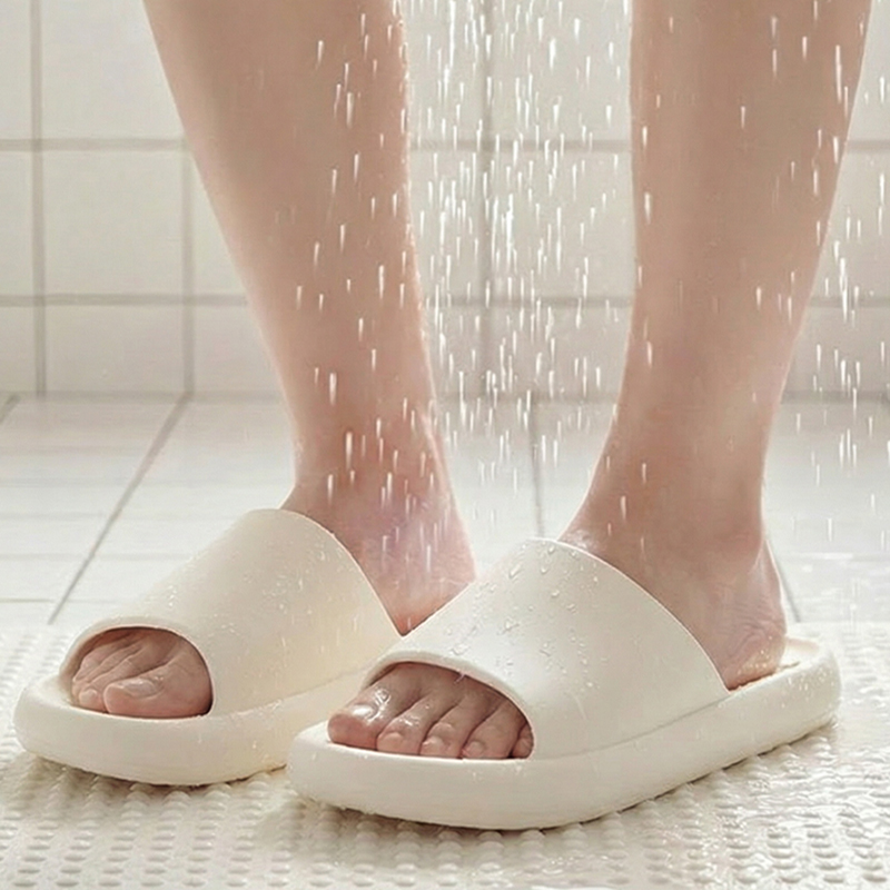 Home Outdoor Bathroom - Water Leakage Bathroom Slippers Women Hollow