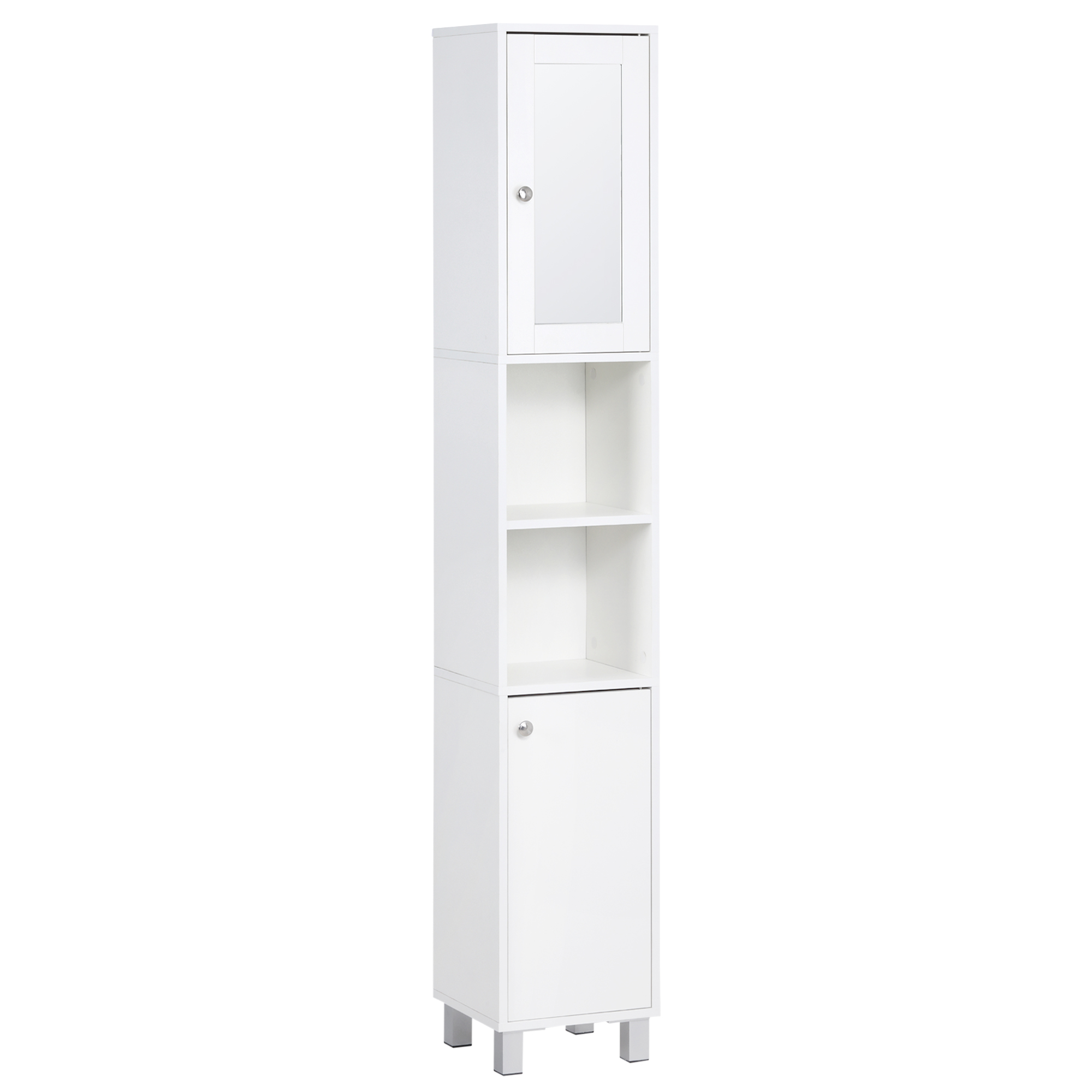 Home Theater Bathroom - Kleankin Tall Bathroom Storage Cabinet with