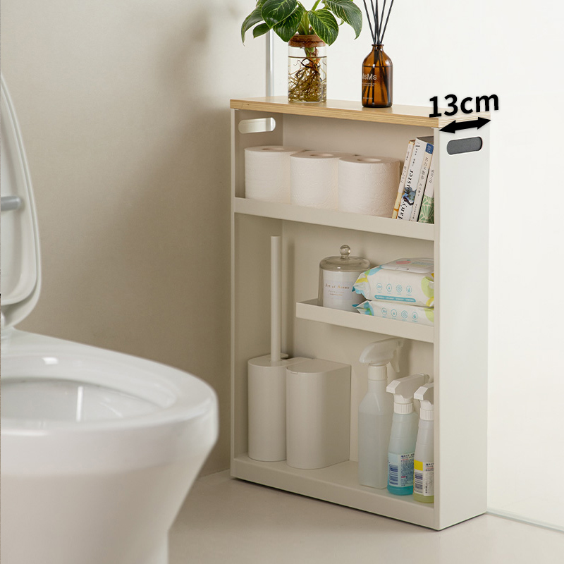 Home Goods Bathroom Cabinets - Iron Bathroom Gap Storage Shelf Floor