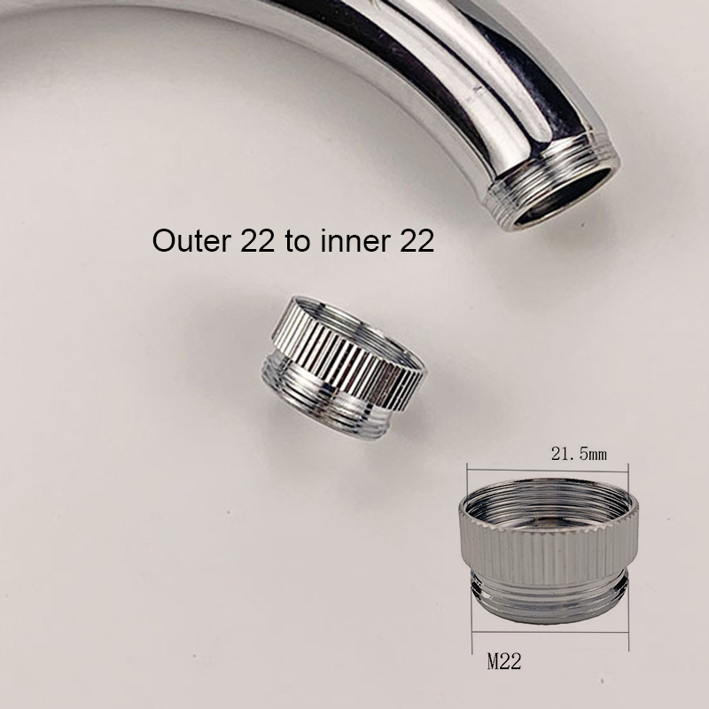 Home Kitchen Bathroom Marketing - Metal Kitchen Faucet Adapter 20.9/21.8mm to