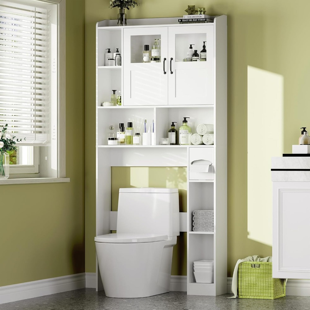 Home Goods Bathroom Cabinets - Over Toilet Cabinet - 67.4 H