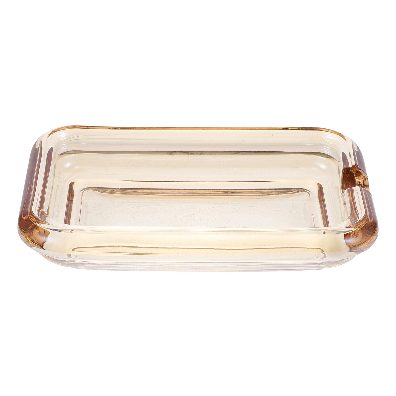 Glass Soap Dish - Glass Soap Holder Elegant Design Bathroom
