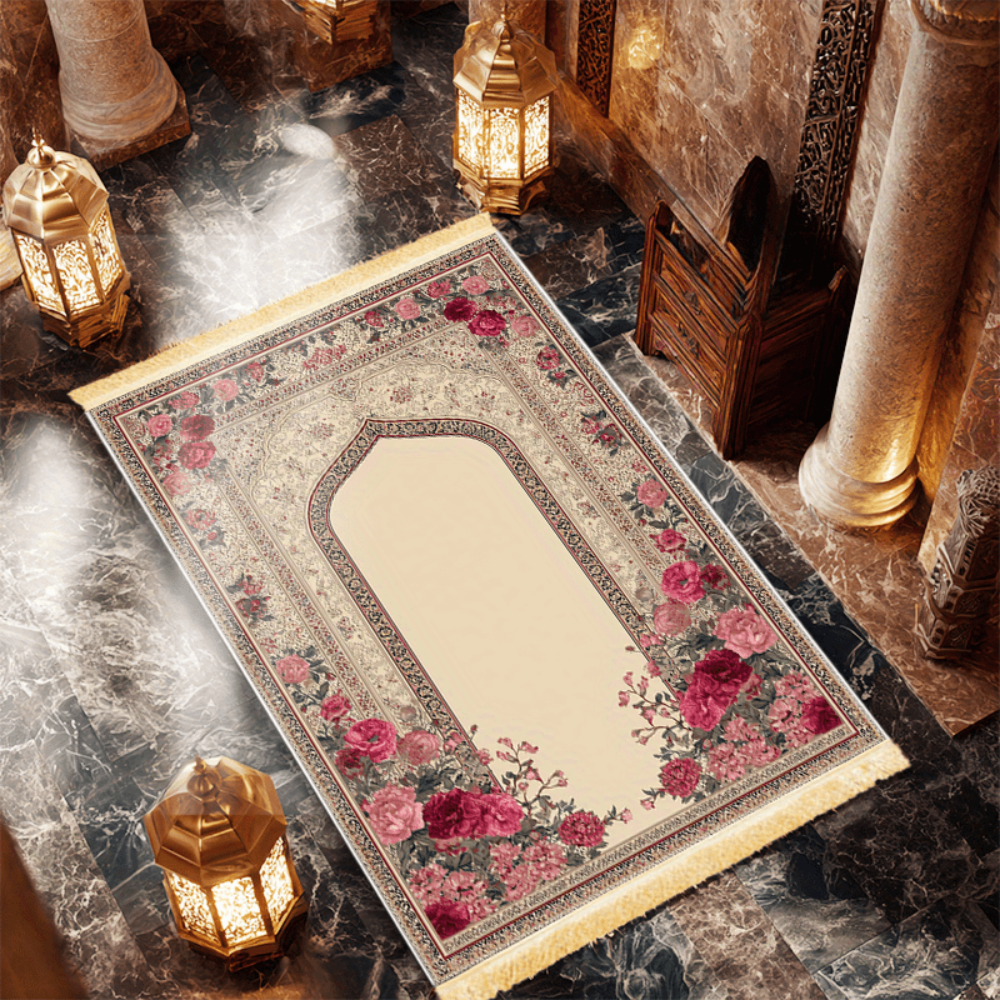 VIKAMA Islamic Prayer Mat With - огляд і ціна Home Bathroom Rugs