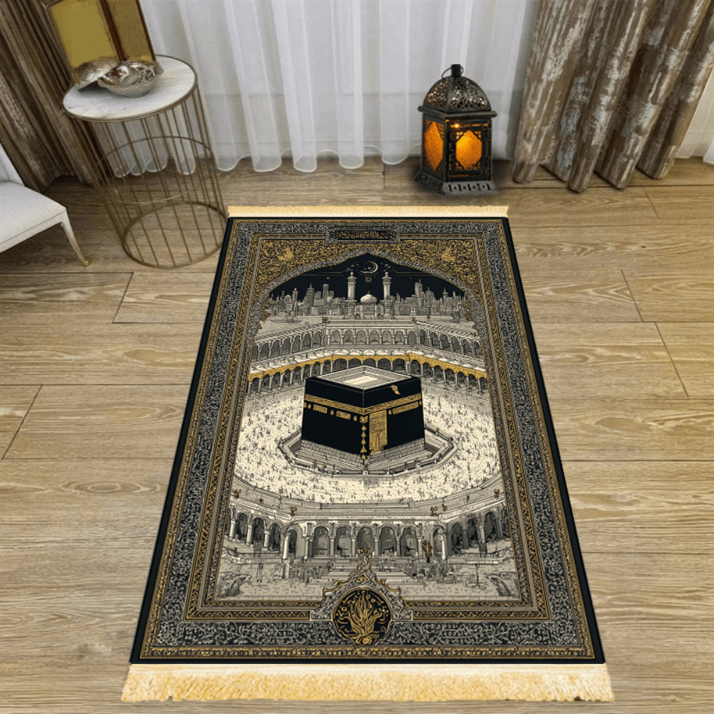 VIKAMA Islamic Prayer Mat With - огляд і ціна Home Bathroom Rugs