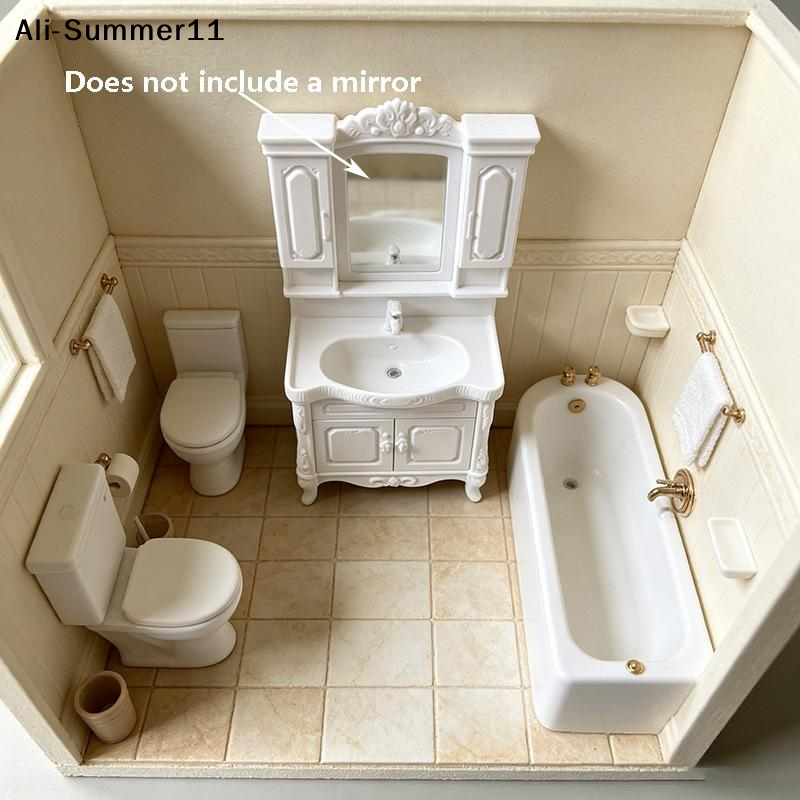 【A11】1Pcs Doll Home Bathroom F - огляд і ціна Home Bathroom Gadgets