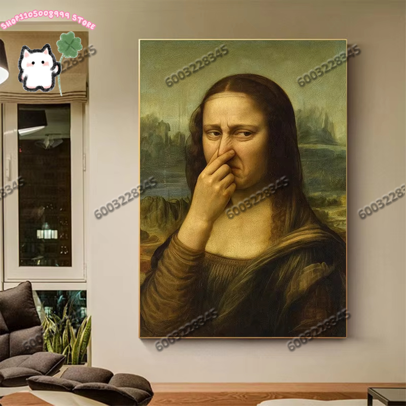 1PC Funny Art Posters Funny Ce - огляд і ціна Home Bathroom Pictures