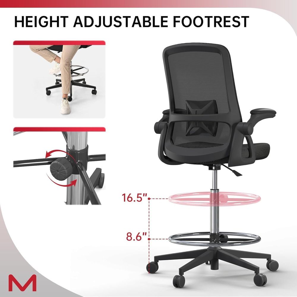 Mesh Backrest Swivel Chair wit - огляд і ціна Home & Bathroom Building Products Pte Ltd