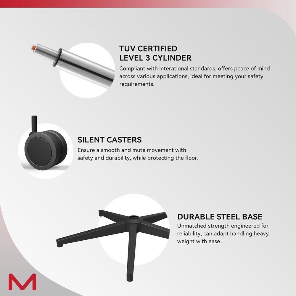 Mesh Backrest Swivel Chair wit - огляд і ціна Home & Bathroom Building Products Pte Ltd