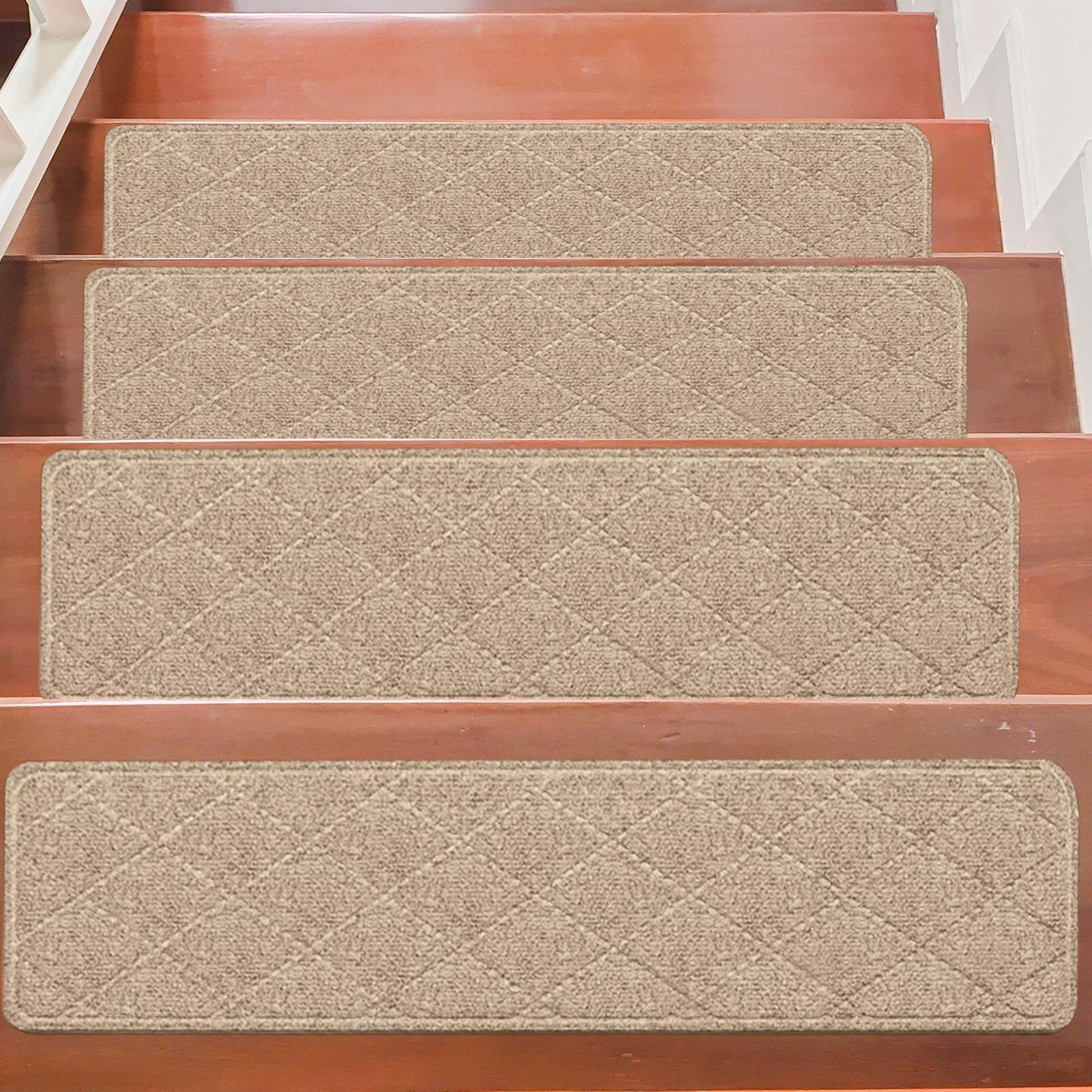 Stair Rugs 7 Pieces Adhesive T - огляд і ціна Home Bathroom Rugs