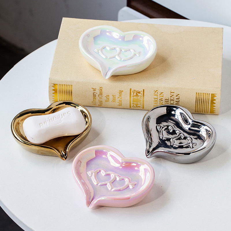 Ceramic Soap Dish Creative Hea - огляд і ціна Home Bathroom Gadgets