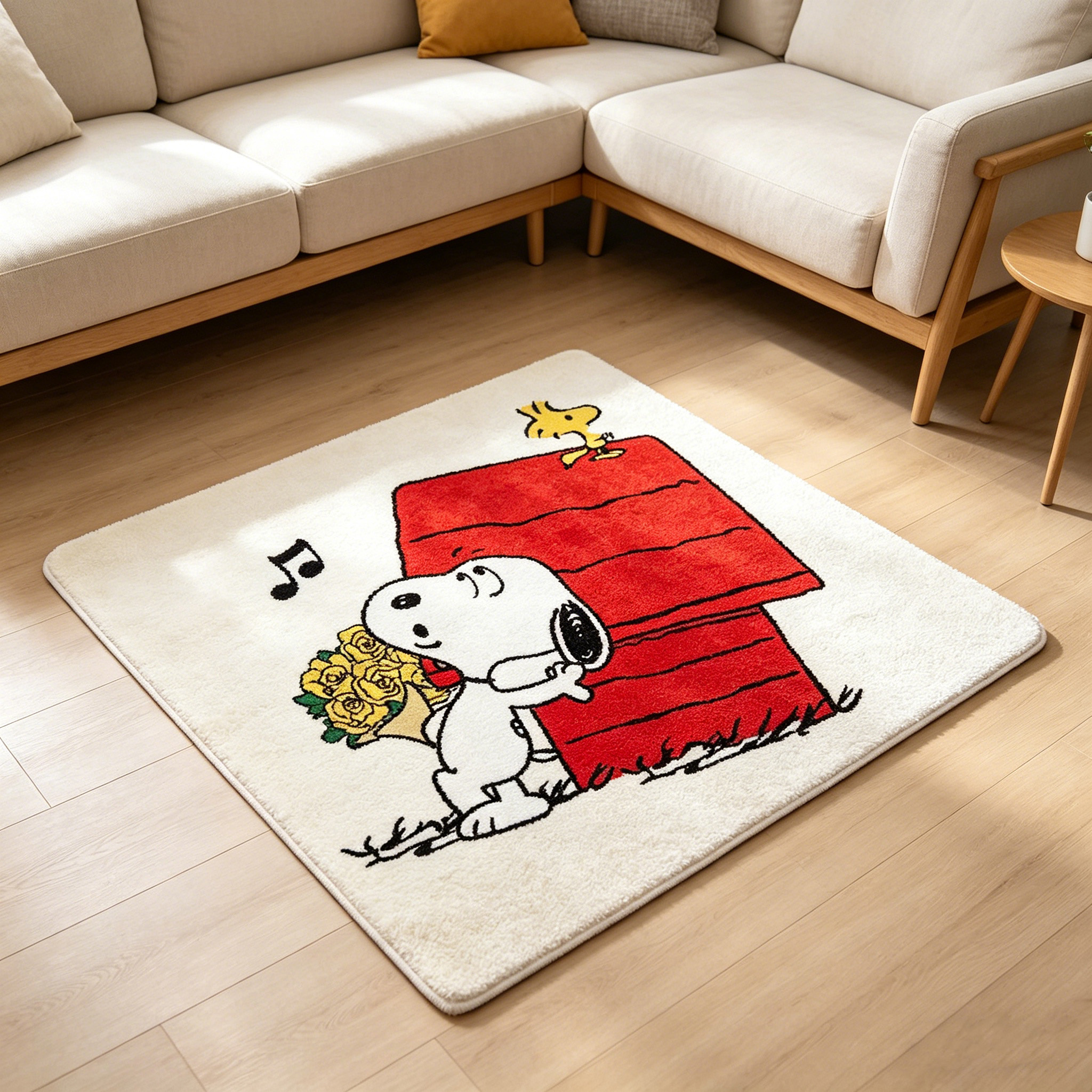 Cute Cartoon Snoopy House Shap - огляд і ціна Home Bathroom Rugs