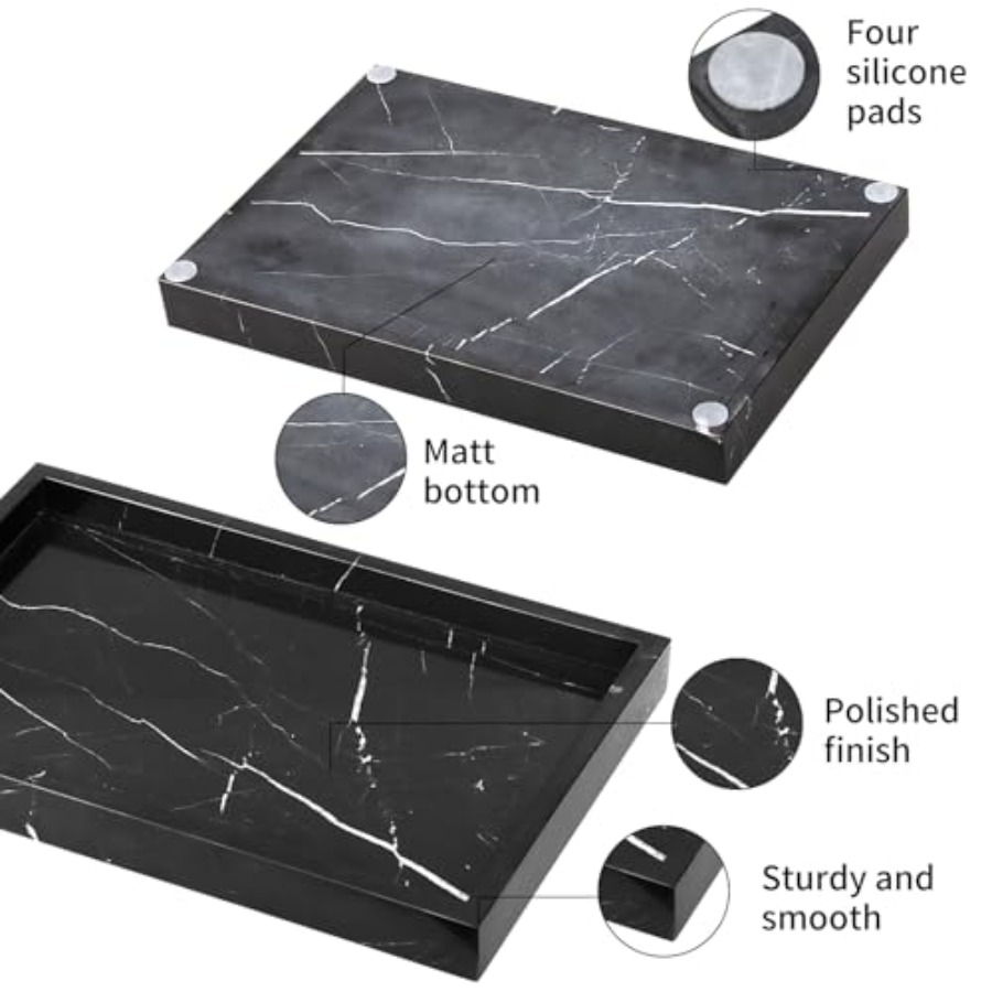 Marble Bathroom Vanity Tray, N - огляд і ціна Home For Bathroom