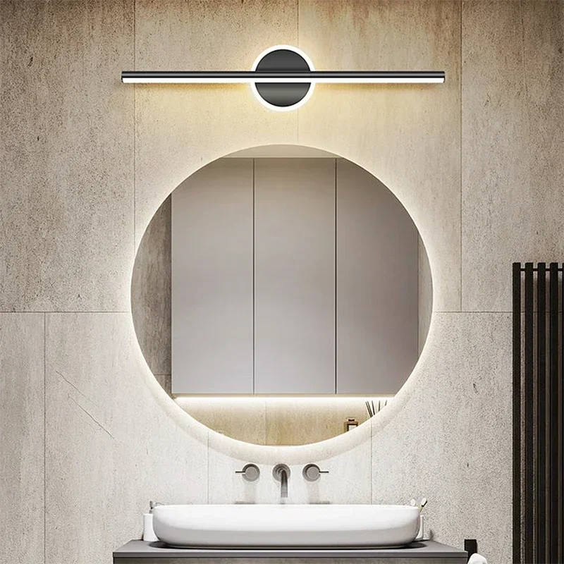 Modern LED Mirror Lamp 40/55cm - огляд і ціна Home Theater Bathroom