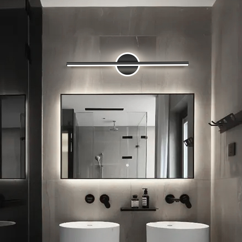 Modern LED Mirror Lamp 40/55cm - огляд і ціна Home Theater Bathroom
