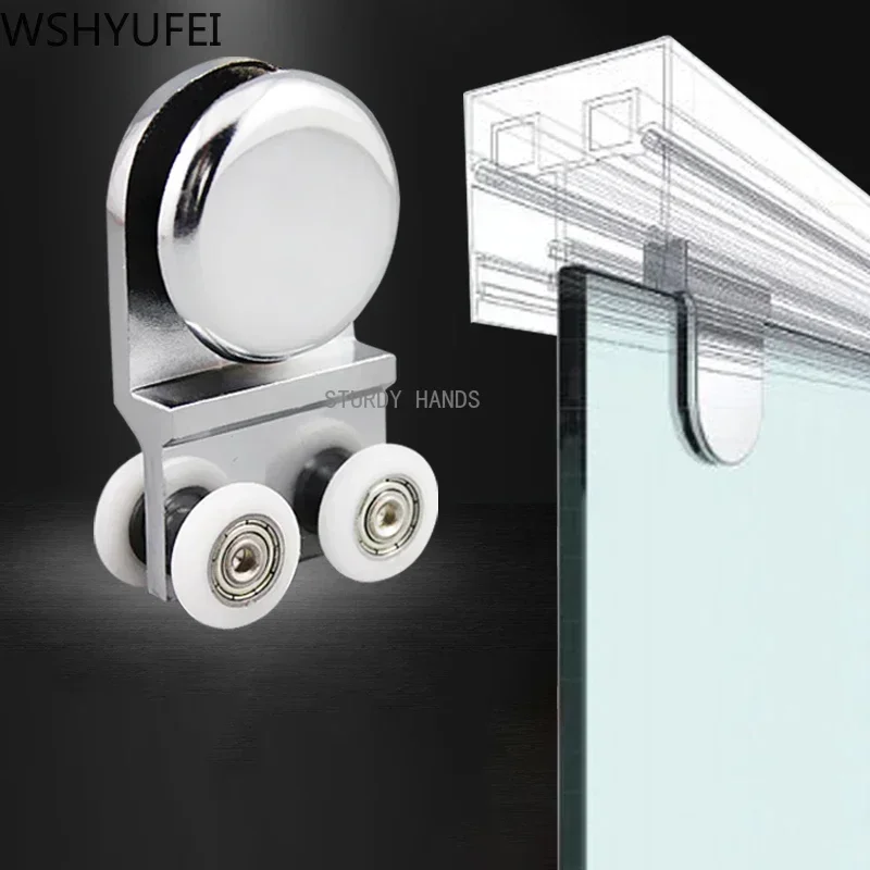 2 pcs/set Glass Sliding Door R - огляд і ціна Home For Bathroom