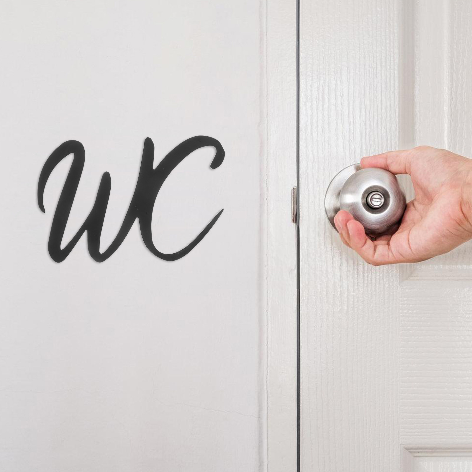 Self-Adhesive Bathroom Sign To - огляд і ціна Home Bathroom Signs