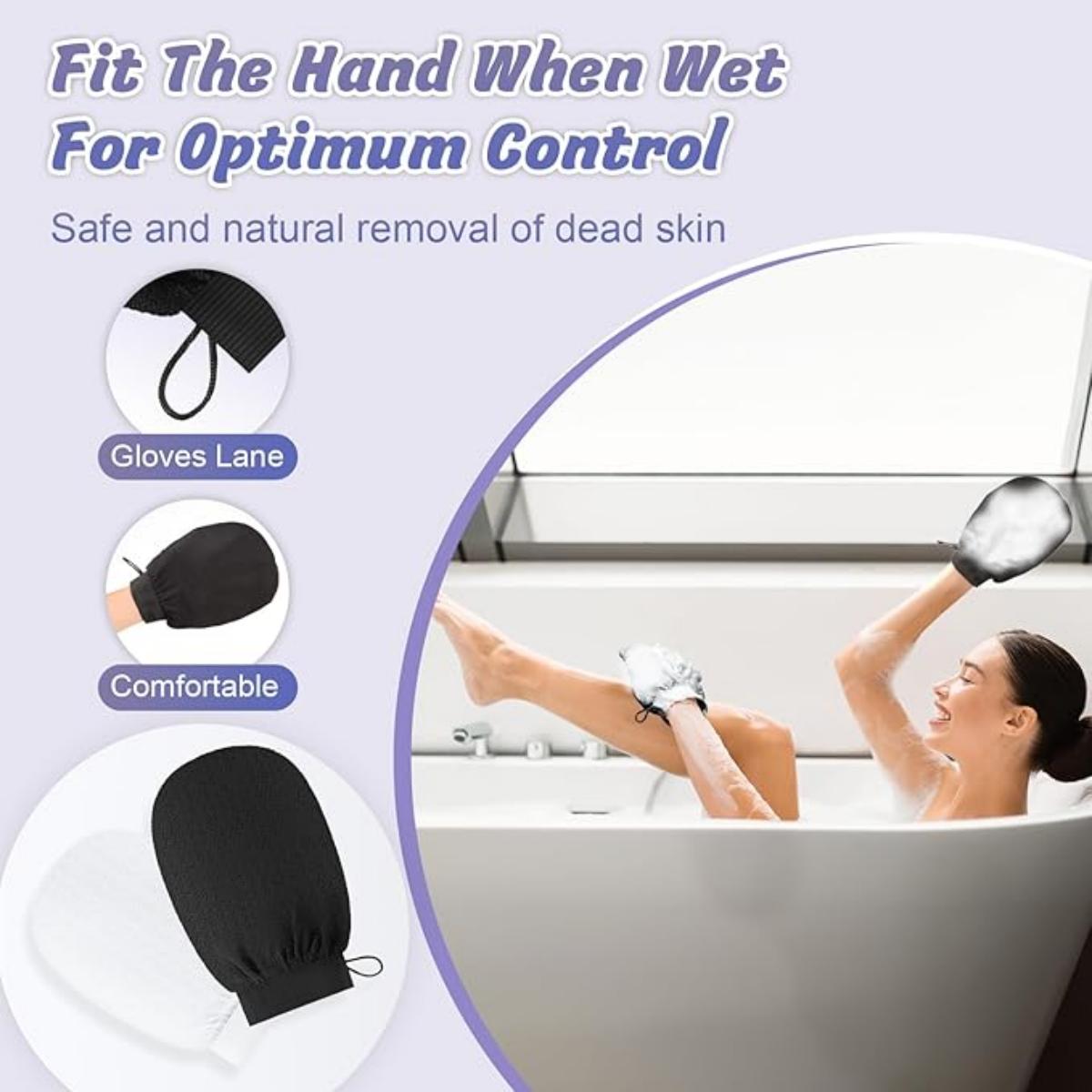 Hammam Exfoliating Shower Glov - огляд і ціна Home Bathroom Gadgets