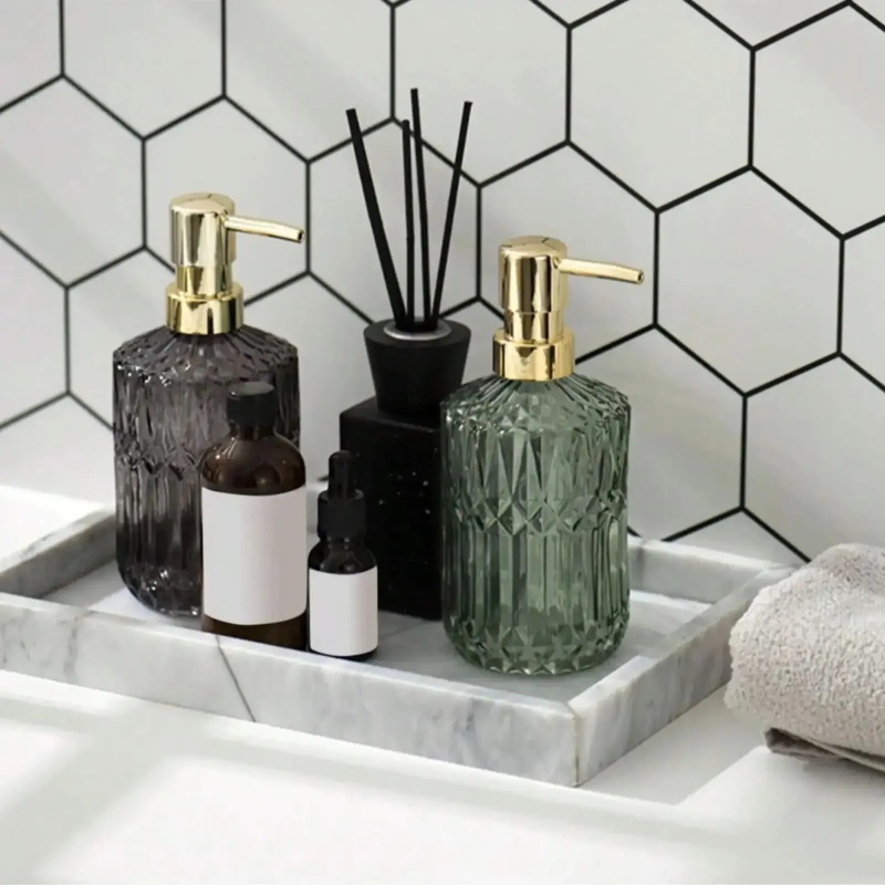 400ML Manual Liquid Soap Dispe - огляд і ціна Glass Soap Dish