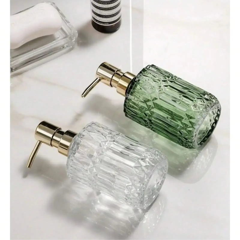400ML Manual Liquid Soap Dispe - огляд і ціна Glass Soap Dish