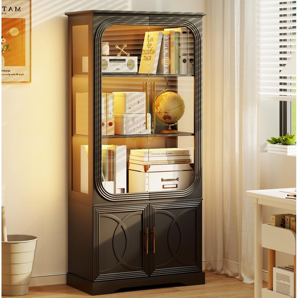 69 Tall Glass Display Cabinet  - огляд і ціна Home & Bathroom Building Products Pte Ltd