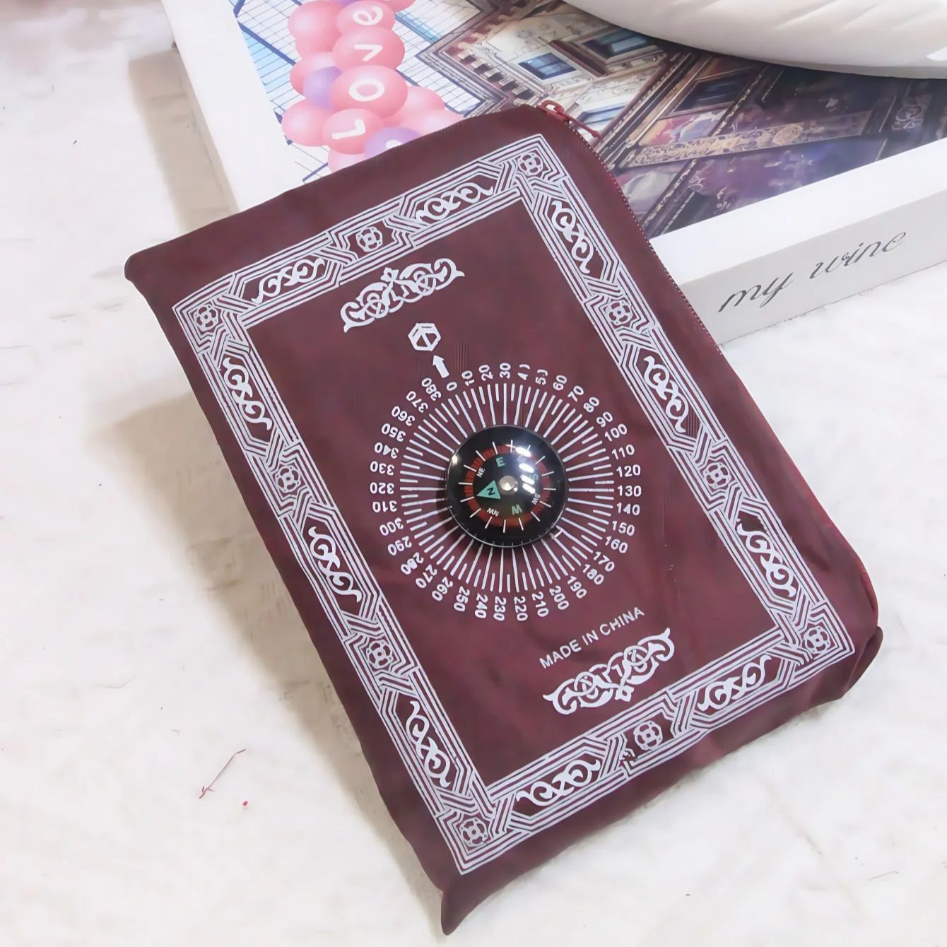 5pcs Portable Prayer Rug with  - огляд і ціна Home Bathroom Rugs