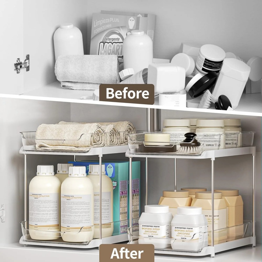 2-Tier Multi-Purpose Bathroom  - огляд і ціна Home Goods Bathroom Cabinets