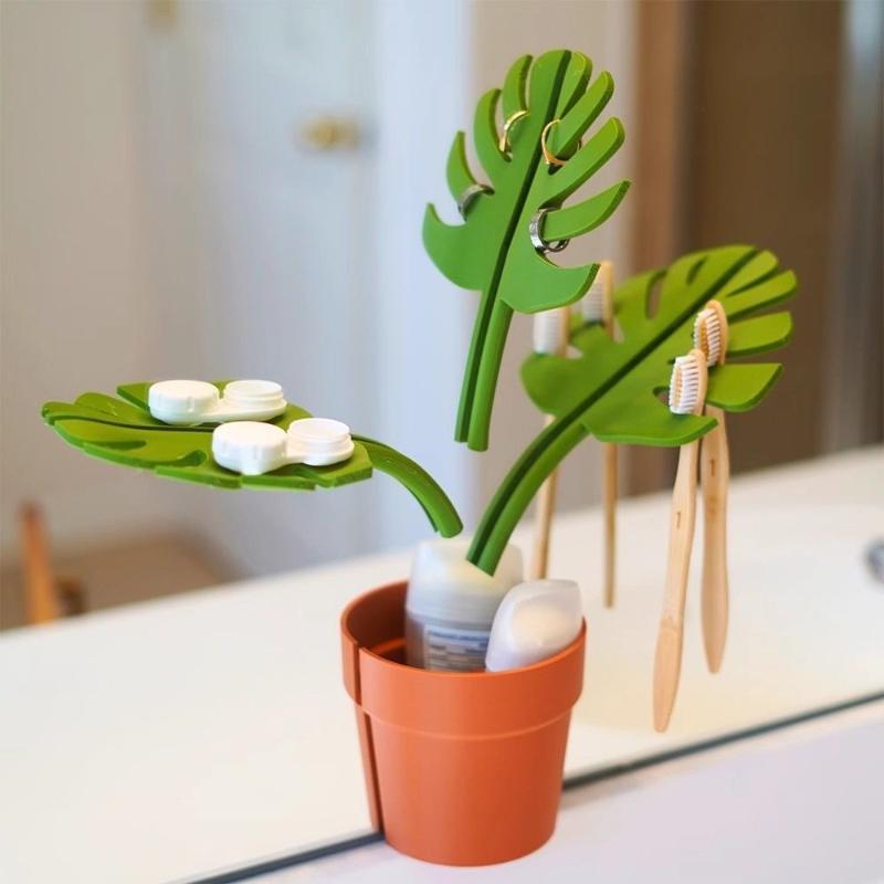 【Nice】Mirror Monstera Bathroom - огляд і ціна Home Theater Bathroom