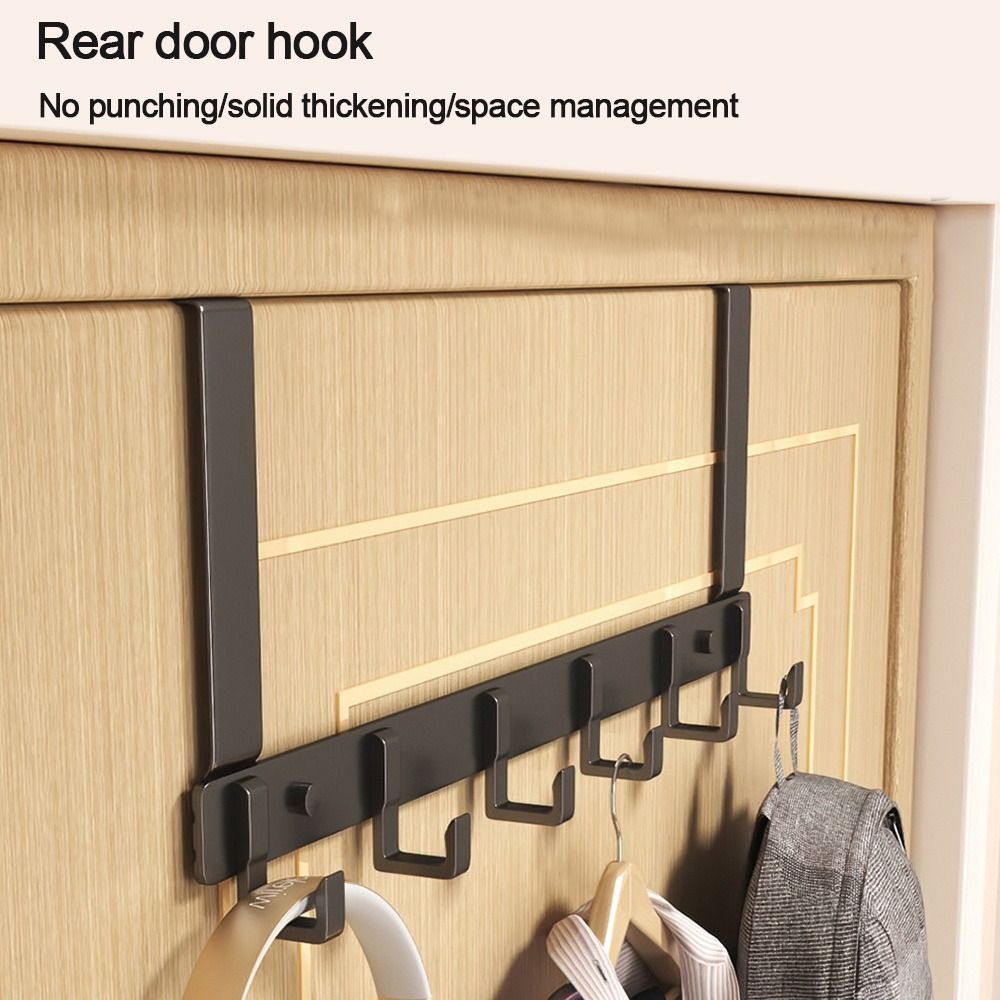 Hooks Over The Door 6 Hooks Cl - огляд і ціна Home Bathroom Gadgets
