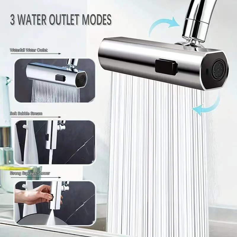 1 Pc 3 Modes Kitchen Faucet Un - огляд і ціна Home Kitchen Bathroom Marketing