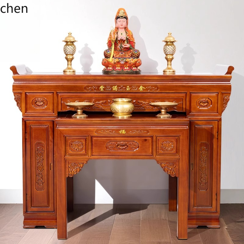 r5.20 Solid Wood Buddha Altar  - огляд і ціна Home & Bathroom Building Products Pte Ltd