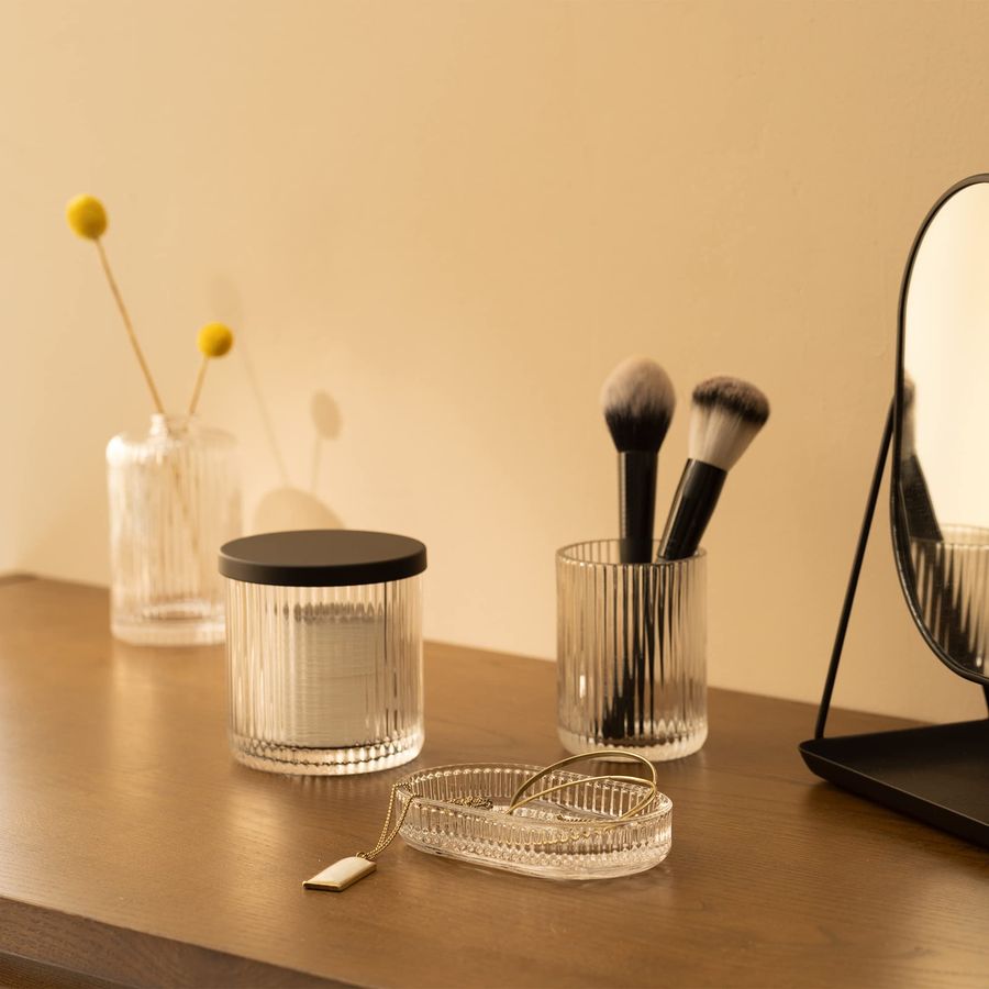 Glass Bathroom Accessories Set - огляд і ціна Glass Soap Dish