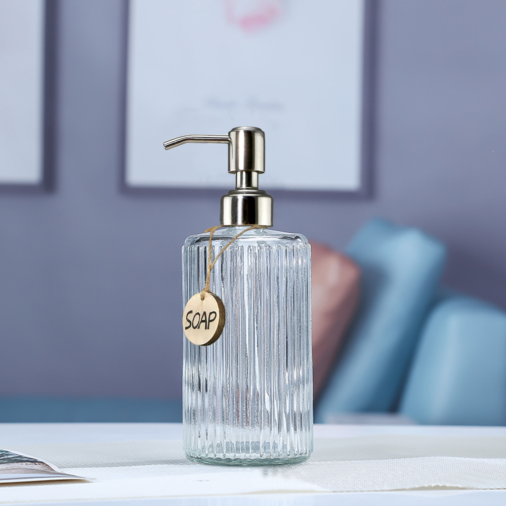 Glass Soap Dispenser with Rust - огляд і ціна Glass Soap Dish