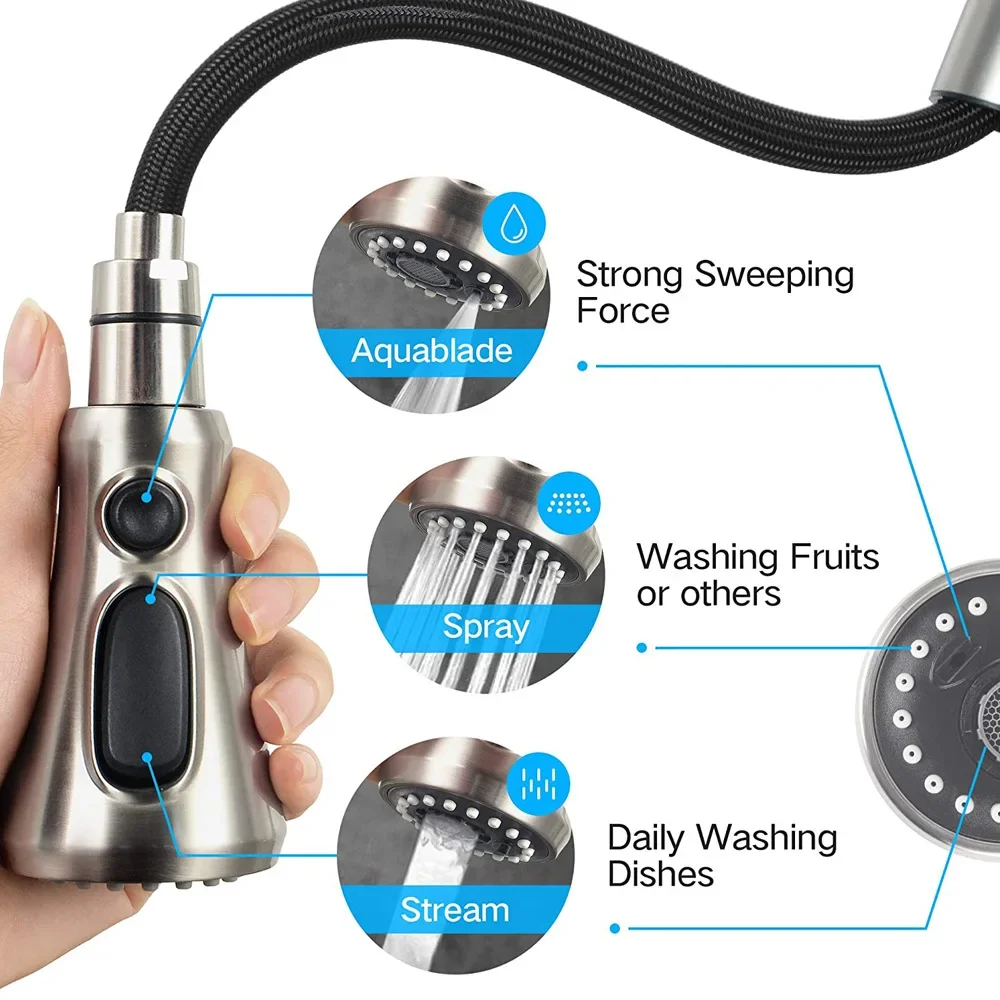 Kitchen Pull Out Faucet Spraye - огляд і ціна Home Kitchen Bathroom Marketing