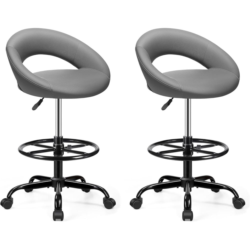 Gray 2-Pack Ergonomic PU Leath - огляд і ціна Home & Bathroom Building Products Pte Ltd