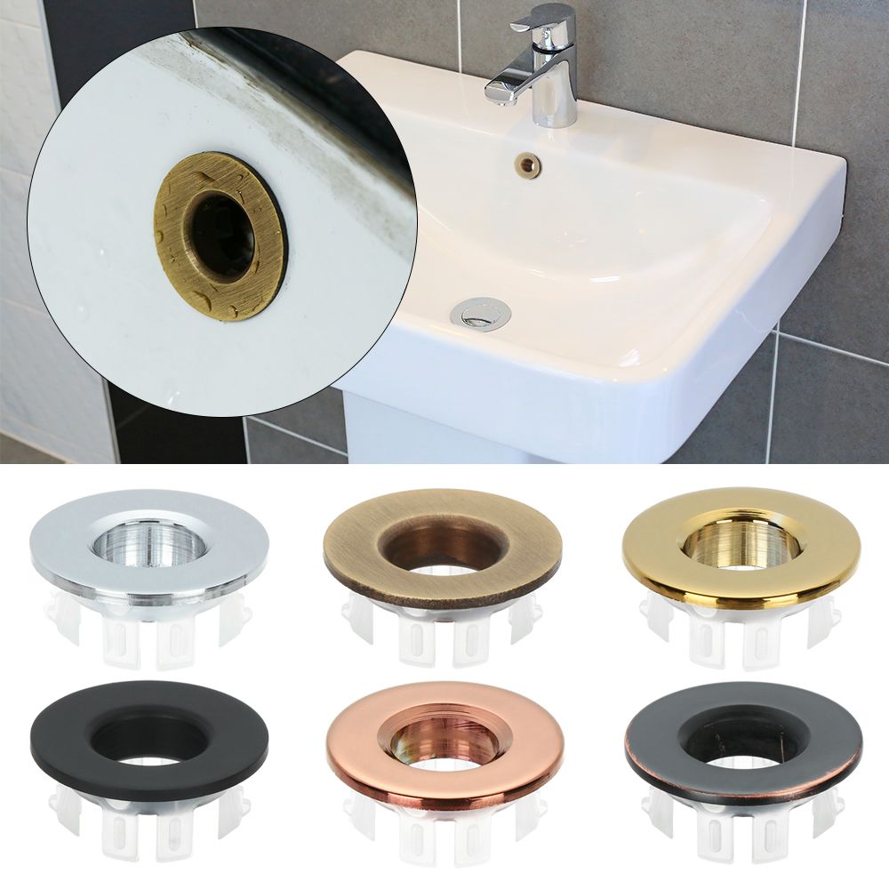 Round Hole Overflow Cover For  - огляд і ціна Home Kitchen Bathroom Marketing