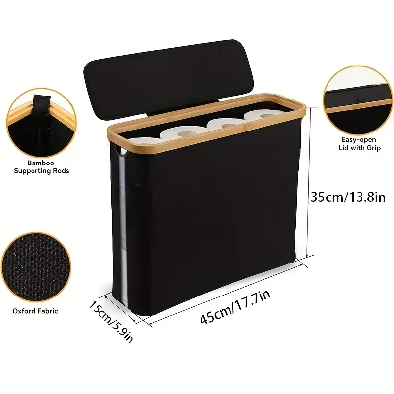 12Rolls Bamboo Toilet Paper Ho - огляд і ціна Toilet Paper Holder