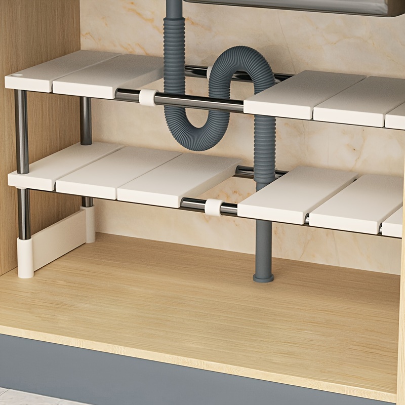 Adjustable Under Sink Storage  - огляд і ціна Home Goods Bathroom Cabinets