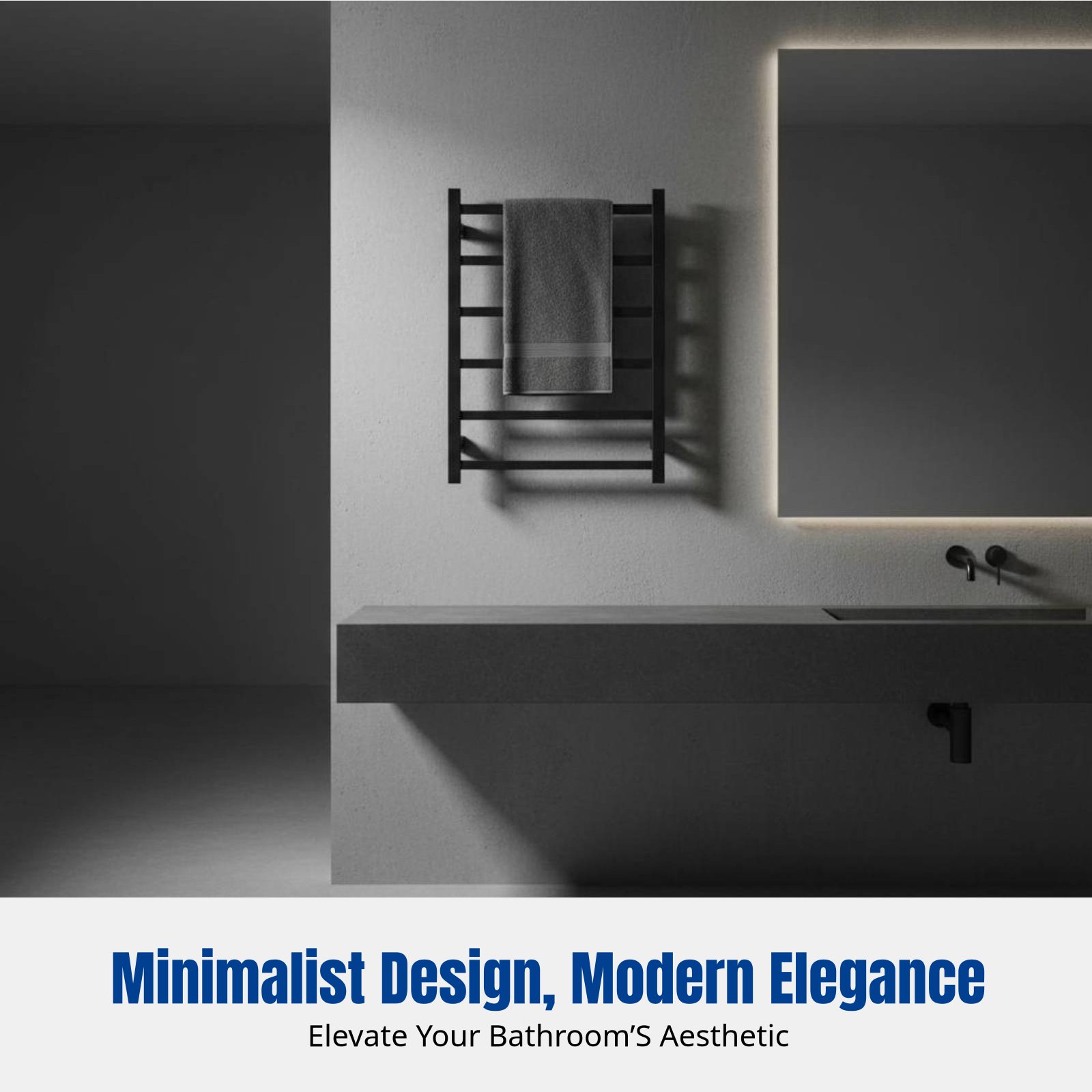 Smart Electric Towel Rack, Hea - огляд і ціна Home For Bathroom