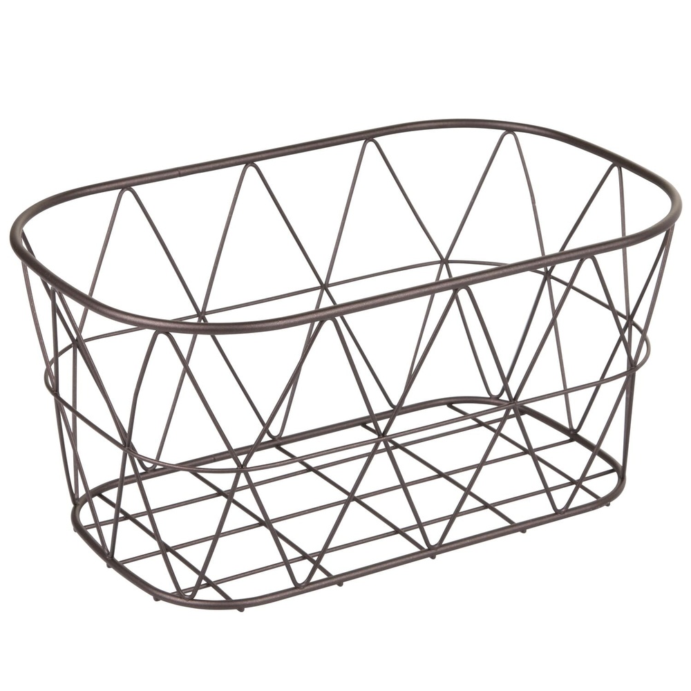 Bronze Steel Wire Storage Bask - огляд і ціна Home Essentials Bathroom Storage