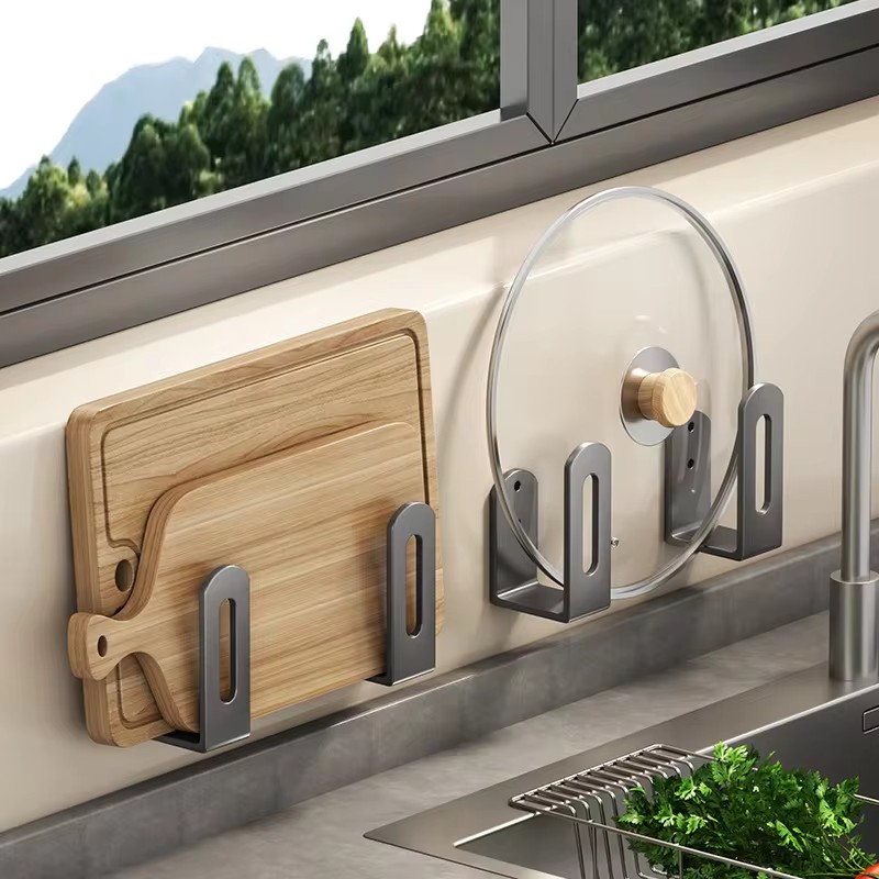 2pcs/set Pot Lid Rack Pot Cove - огляд і ціна Home Kitchen Bathroom Marketing
