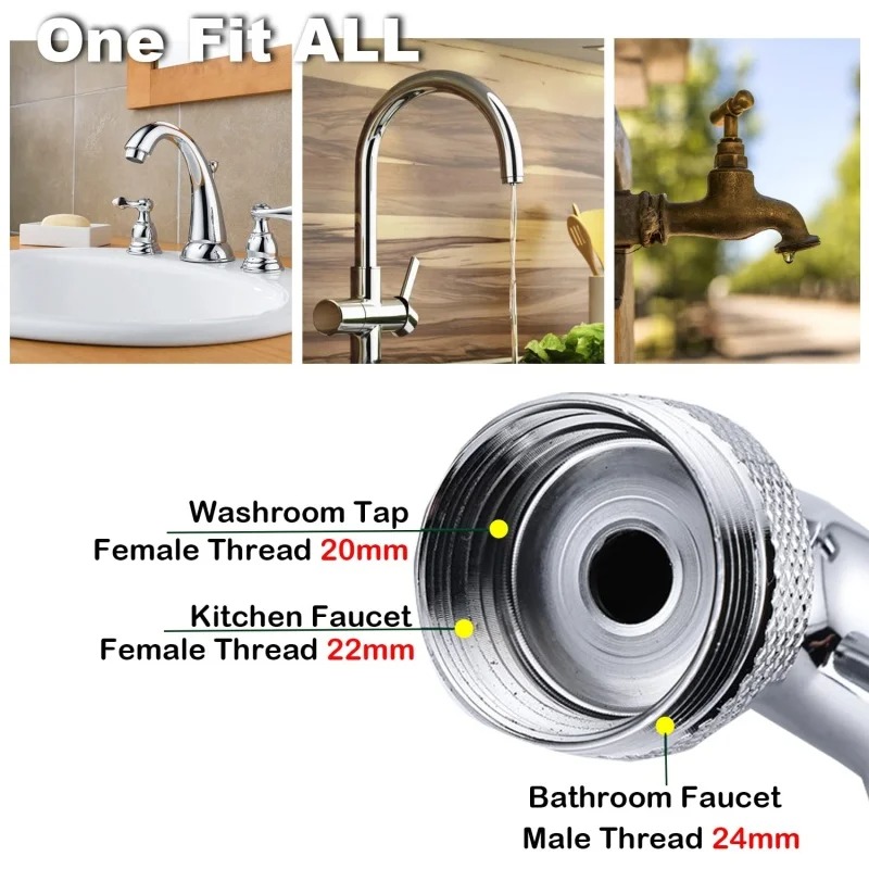 1080°Swivel Faucet Extender Si - огляд і ціна Home Kitchen Bathroom Marketing