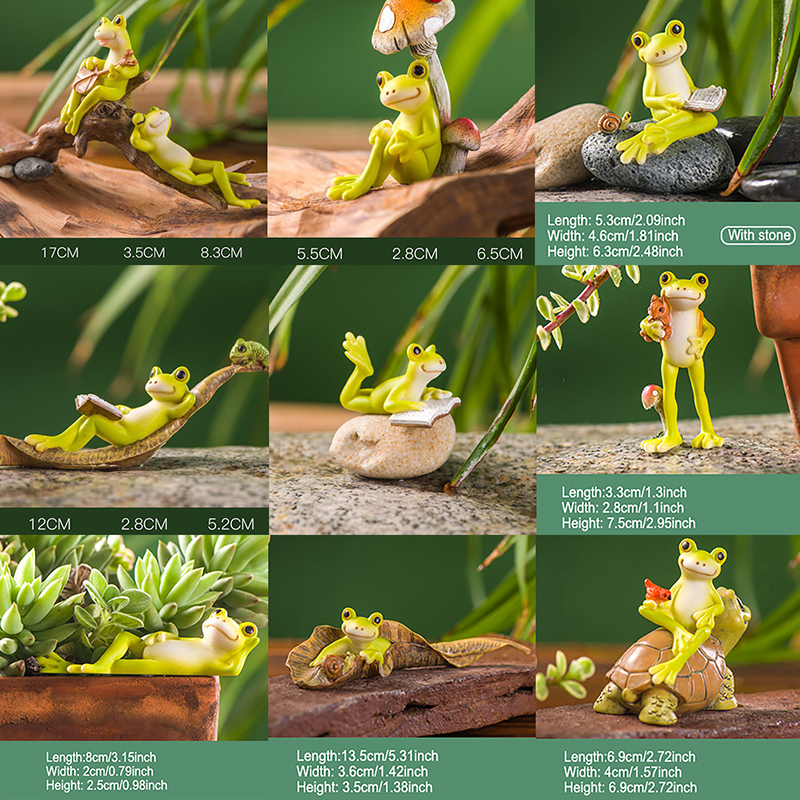 Resin Funny Frog Figurines For - огляд і ціна Home Bathroom Gadgets