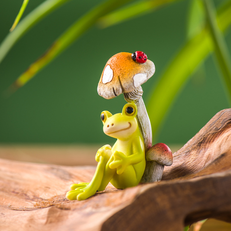 Resin Funny Frog Figurines For - огляд і ціна Home Bathroom Gadgets