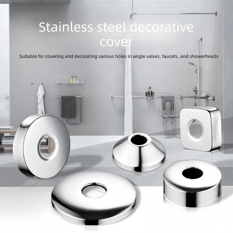 Stainless Steel Pipe Trim Cove - огляд і ціна Home Bathroom Gadgets