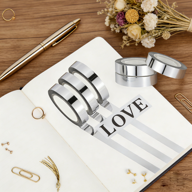 Silvery Metallic Mirror Tape,A - огляд і ціна Home Theater Bathroom