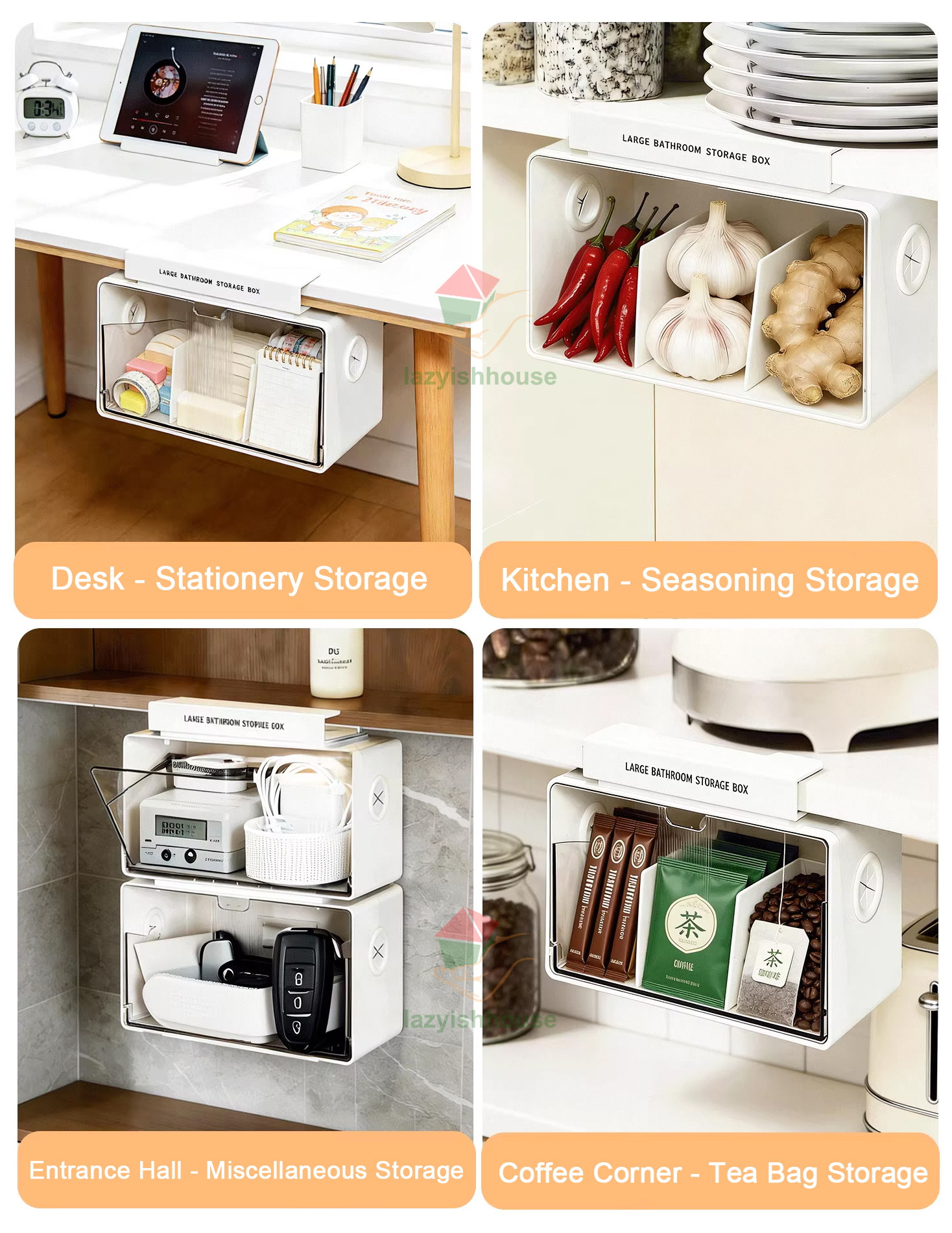 Drawer Style Storage Box Under - огляд і ціна Home Theater Bathroom