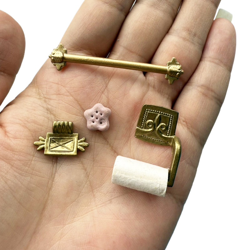 ●1/12 Dollhouse Simulation Pap - огляд і ціна Home Bathroom Gadgets