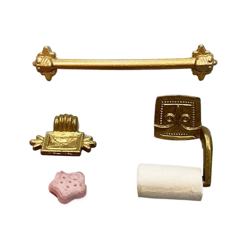 ●1/12 Dollhouse Simulation Pap - огляд і ціна Home Bathroom Gadgets