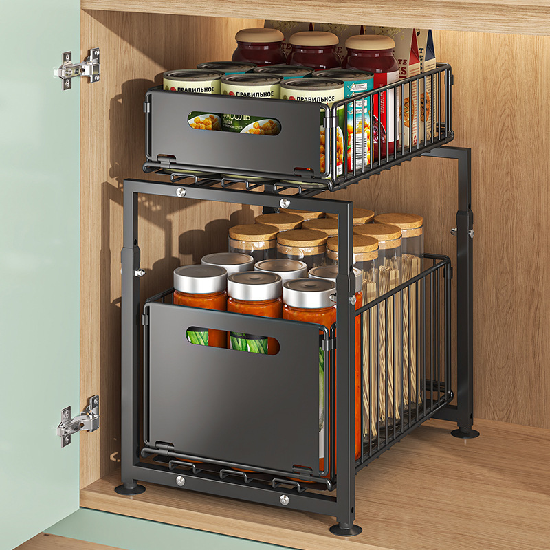 2 Tier Slide Out Cabinet Organ - огляд і ціна Home Goods Bathroom Cabinets